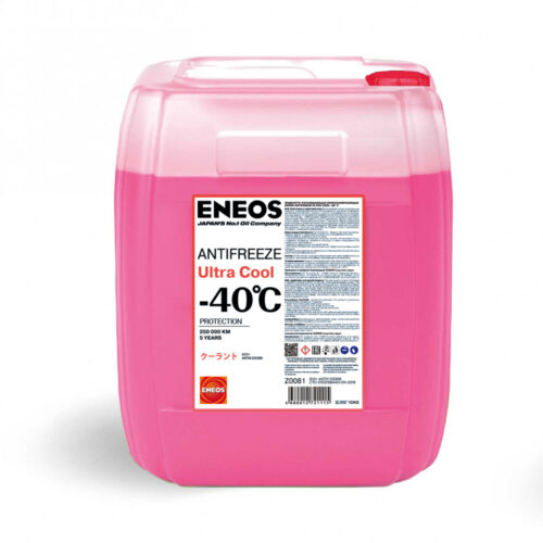 Антифриз ENEOS Antifreeze G12+ Ultra Cool -40°C 10кг розовый z0081
