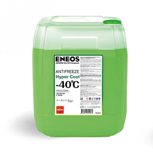 Антифриз ENEOS Antifreeze Hyper Cool -40°C 10кг зелёный Z0071