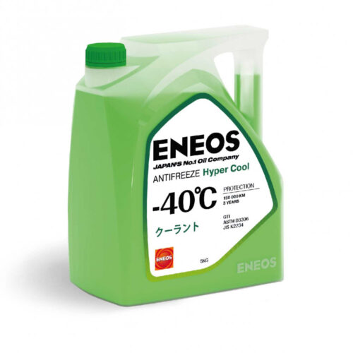 Антифриз ENEOS Z0070 Hyper Cool -40°С 5 кг зеленый