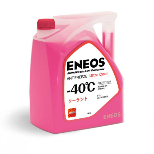 Антифриз ENEOS Antifreeze G12+ Ultra Cool -40°C 5кг розовый z0080
